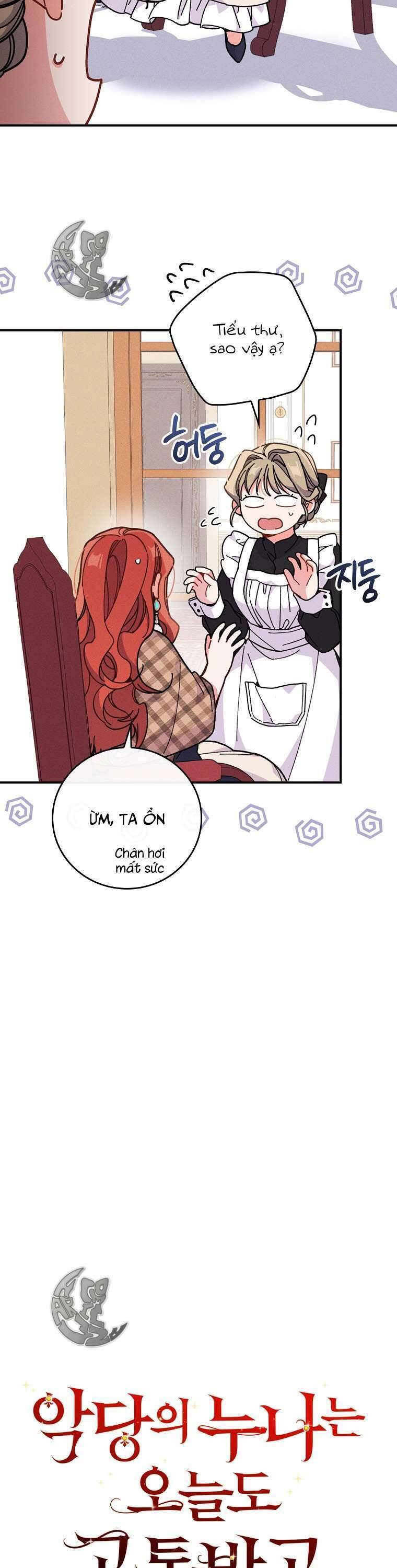 Chị Gái Của Nhân Vật Phản Diện Hôm Nay Cũng Đang Đau Khổ Chap 4 - Next Chap 5