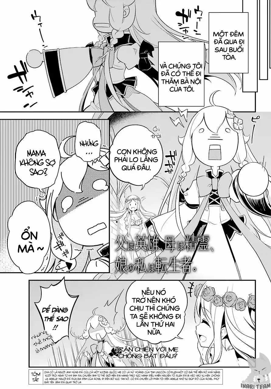 Chichi Wa Eiyuu, Haha Wa Seirei, Musume No Watashi Wa Tenseisha Chap 7 - Next Chap 8