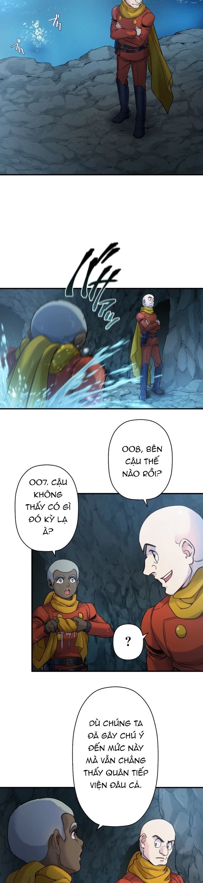 Chiến Binh Cyborg Siêu Tốc 009 Chap 13 - Next Chap 14