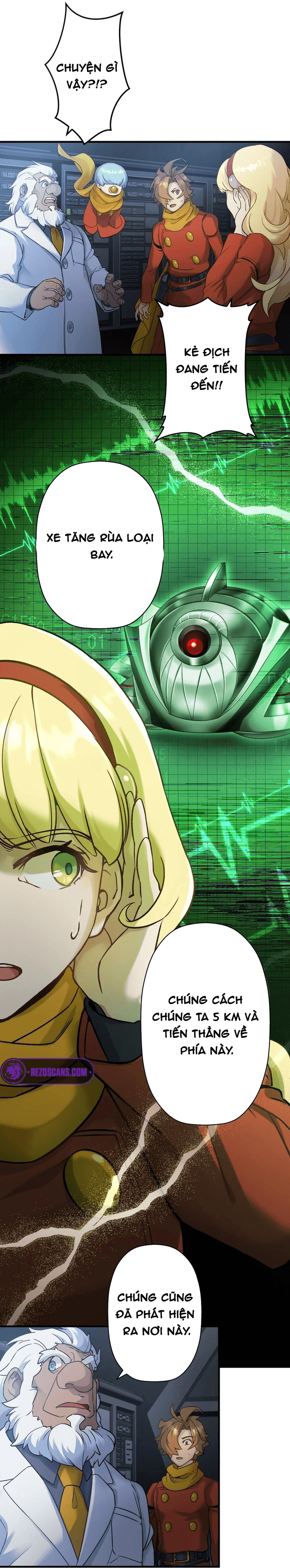Chiến Binh Cyborg Siêu Tốc 009 Chap 6 - Next Chap 7
