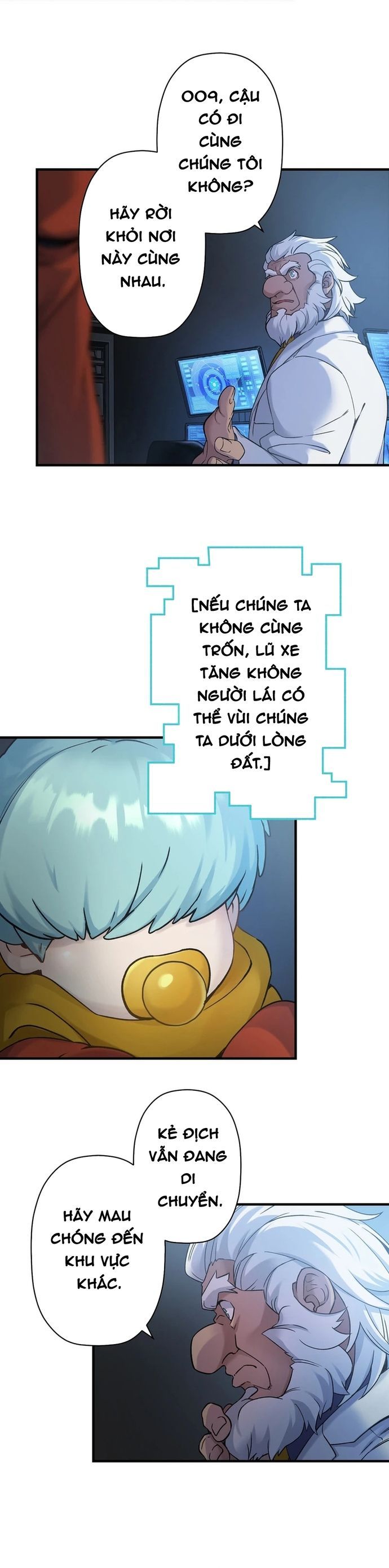 Chiến Binh Cyborg Siêu Tốc 009 Chap 6 - Next Chap 7