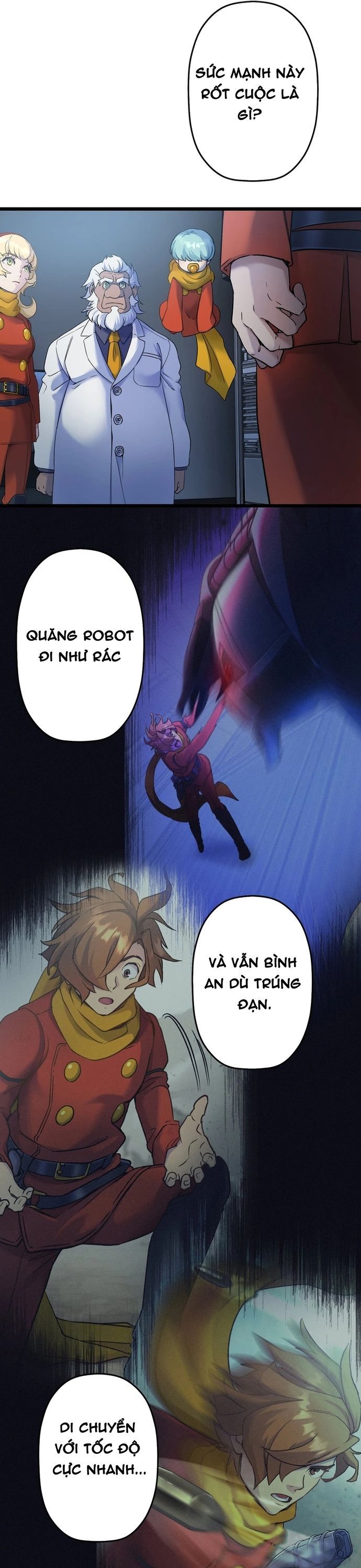 Chiến Binh Cyborg Siêu Tốc 009 Chap 6 - Next Chap 7