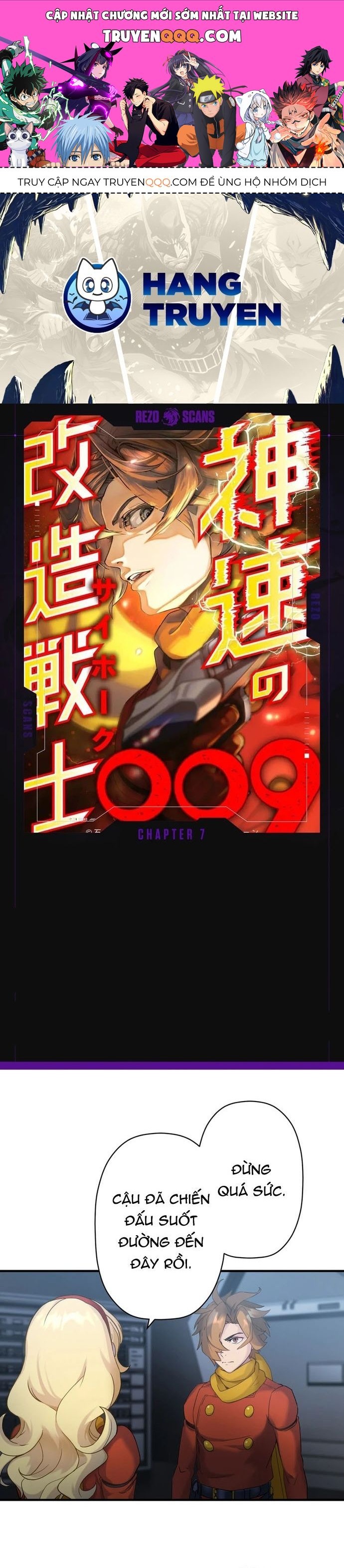 Chiến Binh Cyborg Siêu Tốc 009 Chap 7 - Next Chap 8