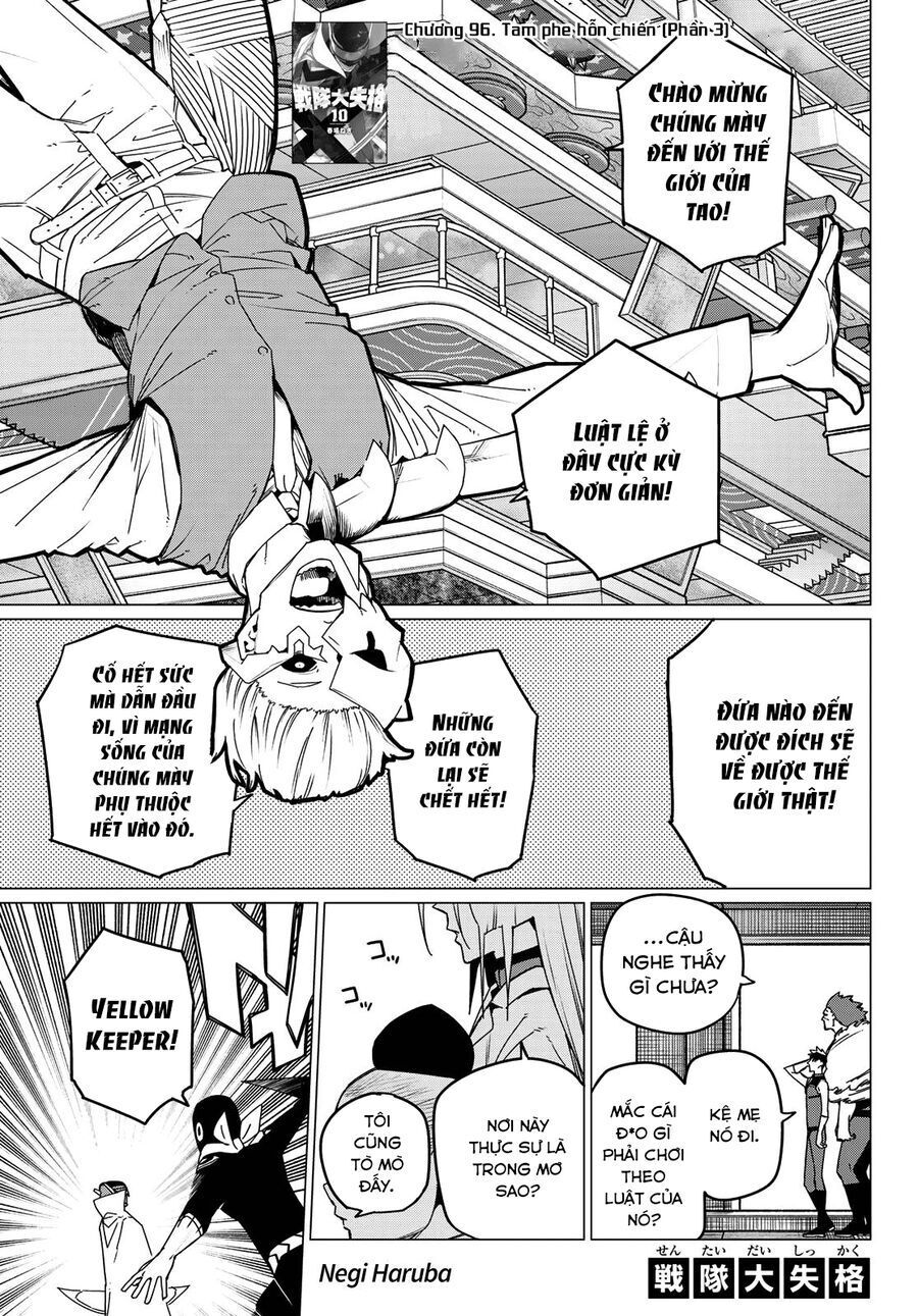 Chiến Đội Đại Thất Cách Chap 96 - Next Chap 97