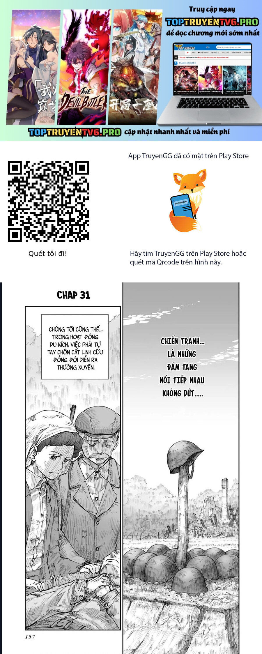 Chiến Tranh Không Có Một Khuôn Mặt Phụ Nữ Chap 31 - Next Chap 32
