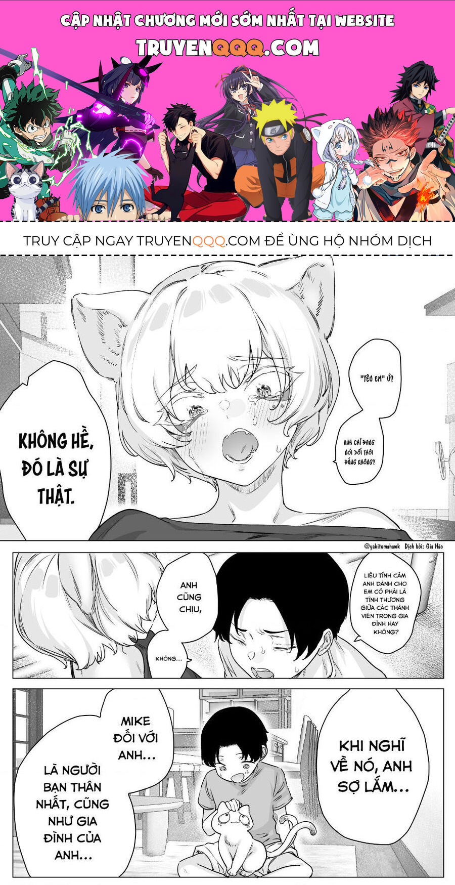 Cho Dù Cổ Không Ăn Lại Nữ Chính, Nhưng Bakeneko-Chan Vẫn Sẽ Cố Gắng Chap 16 - Next Chap 17