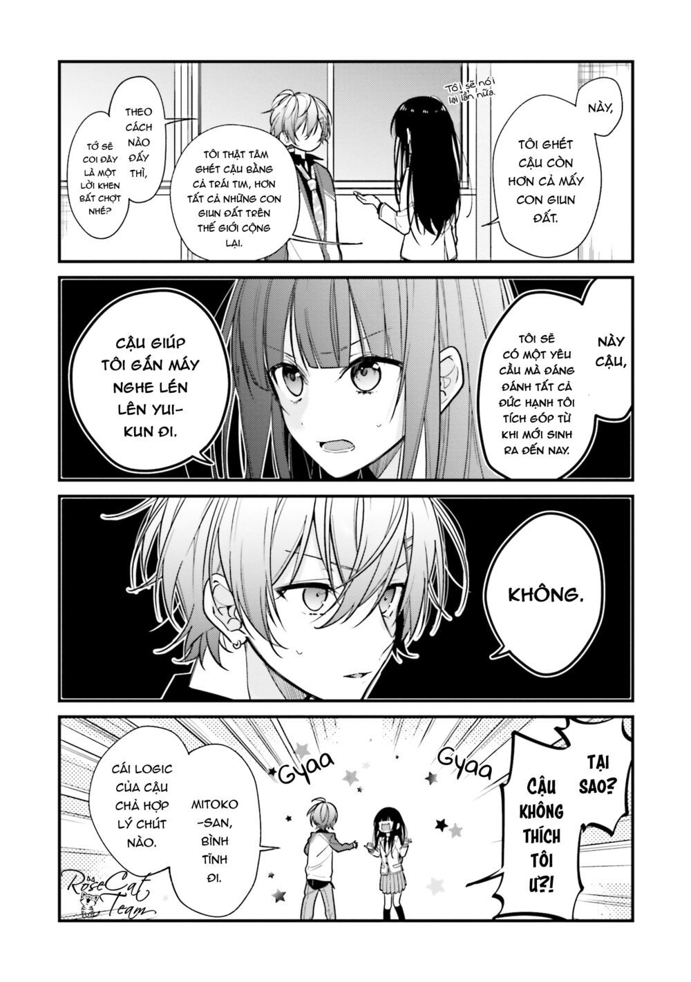 Cho Dù Tôi Có Chết, Tôi Cũng Sẽ Không Chọn Cậu Chap 4 - Next Chap 5