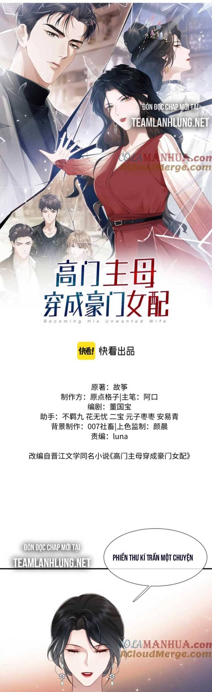 Chủ Mẫu Xuyên Không Tới Làm Phu Nhân Hào Môn Chap 18 - Next Chap 19