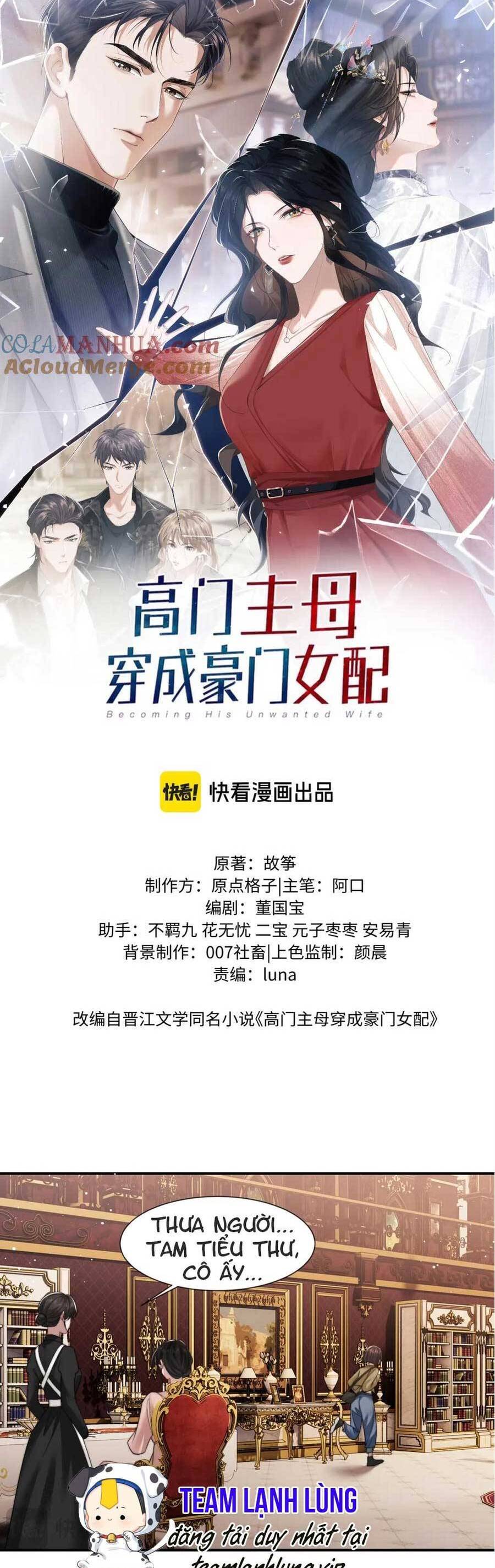 Chủ Mẫu Xuyên Không Tới Làm Phu Nhân Hào Môn Chap 25 - Next Chap 26