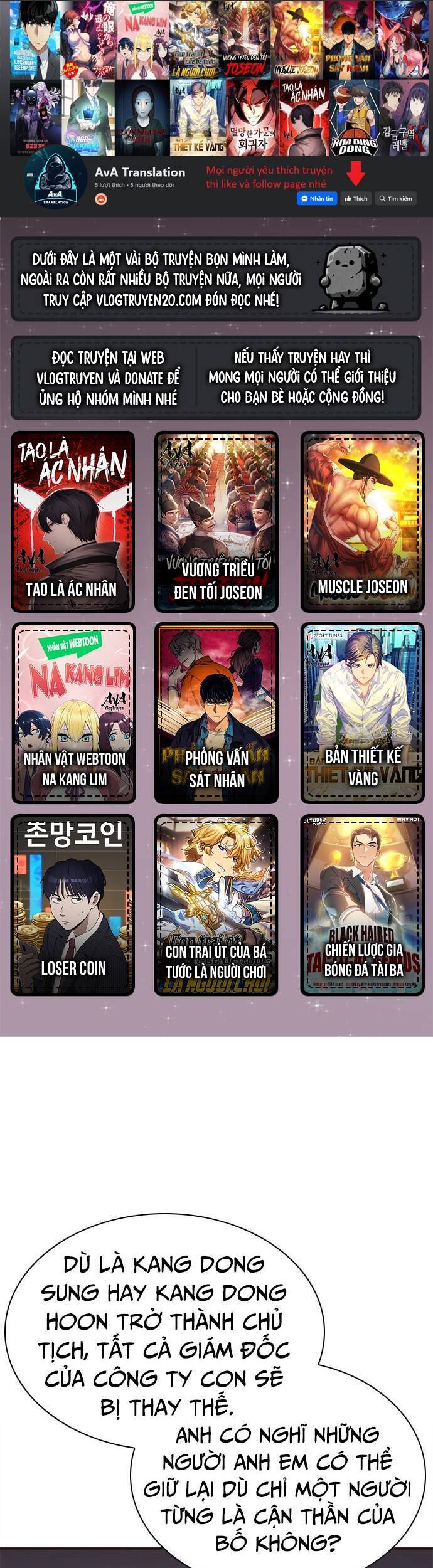 Chủ Tịch Kang: Người Mới Đến Chap 57 - Next Chap 58