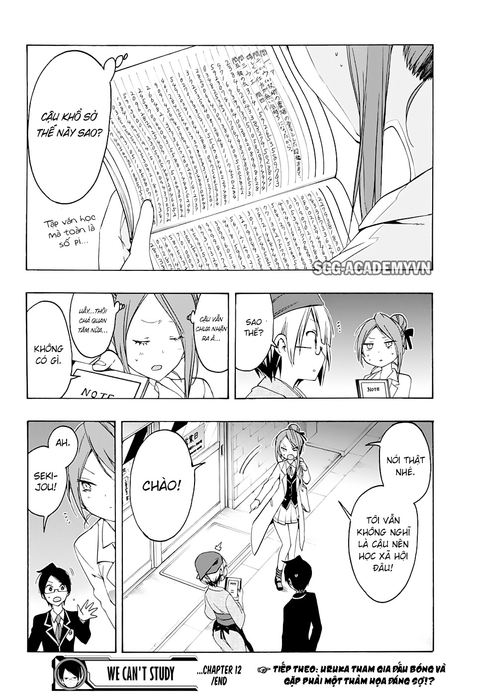 Chúng Ta Không Thể Học Chap 12 - Next Chap 13