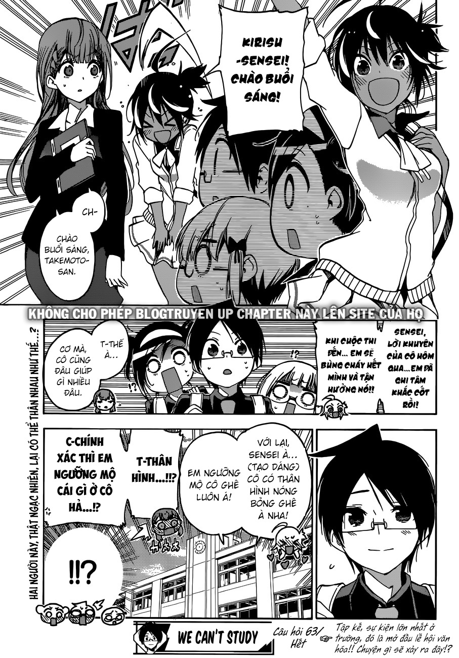 Chúng Ta Không Thể Học Chap 63 - Next Chap 64