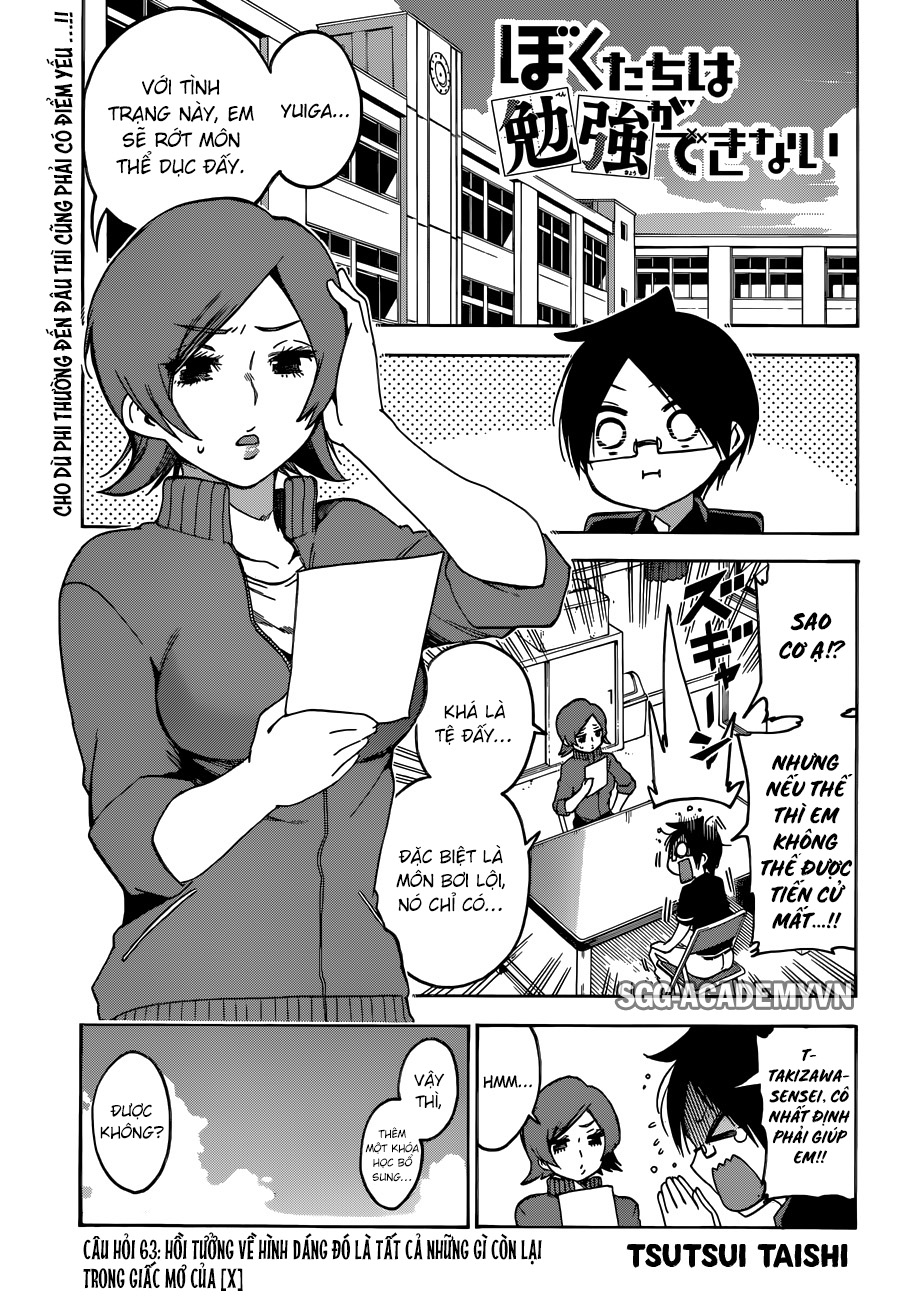 Chúng Ta Không Thể Học Chap 63 - Next Chap 64