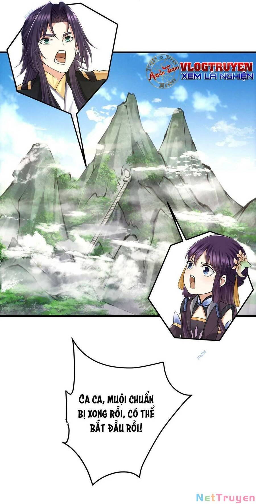 Chưởng Môn Khiêm Tốn Chút Chap 128 - Next Chap 129