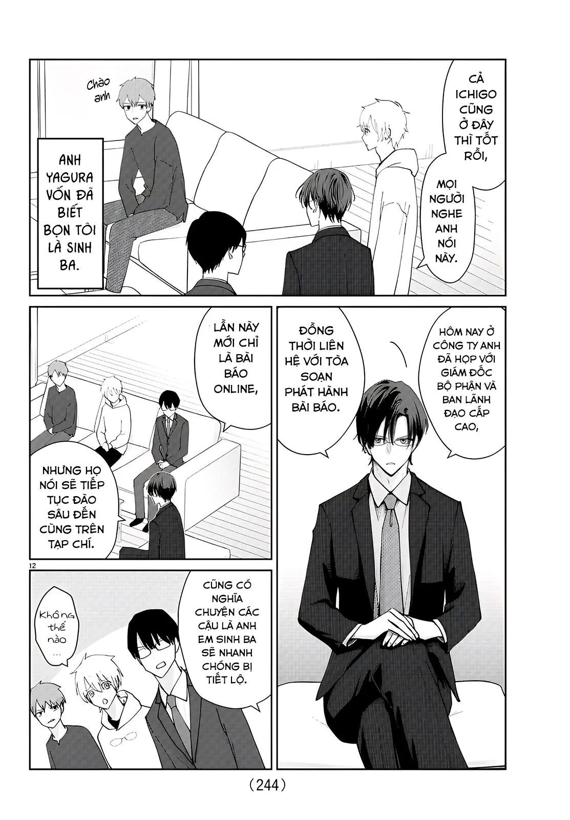 Chuyện Cơm Bữa Của Anh Em Nhà Marimo Chap 10 - Next Chap 11