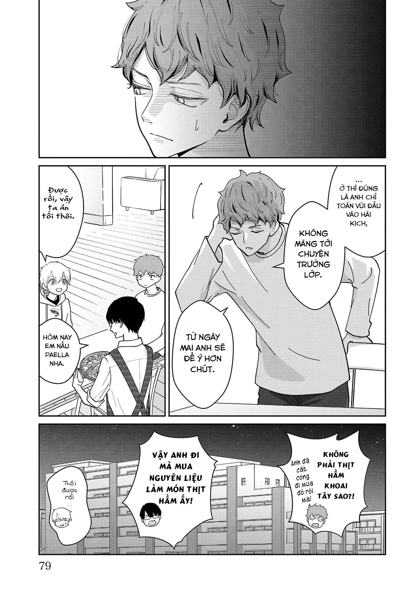 Chuyện Cơm Bữa Của Anh Em Nhà Marimo Chap 4 - Next Chap 5