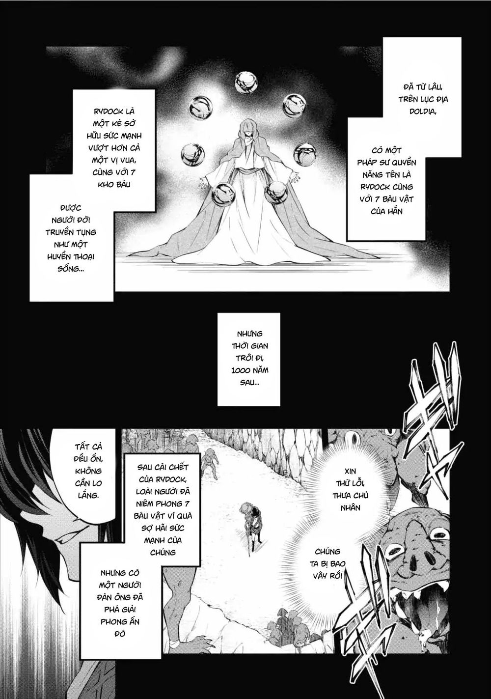 Chuyển Sinh Thành Golem Master Chap 1 - Next Chap 2