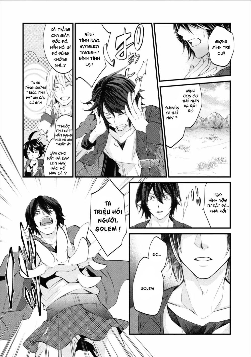 Chuyển Sinh Thành Golem Master Chap 1 - Next Chap 2