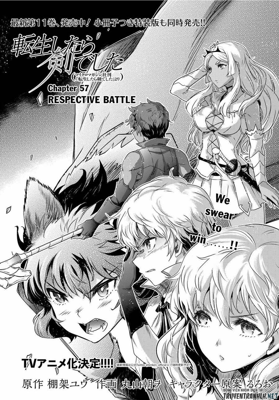 Chuyển Sinh Thành Kiếm Chap 57 - Next Chap 58