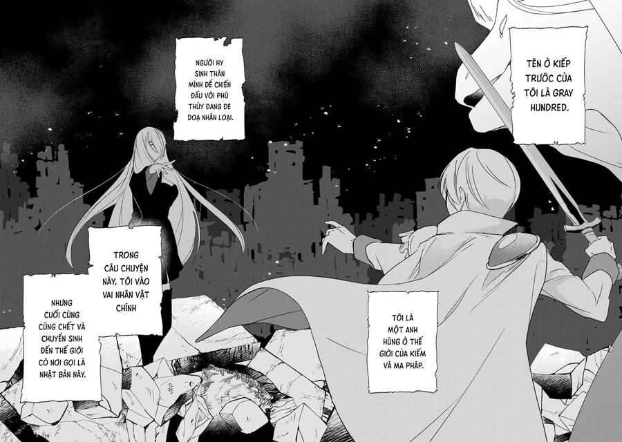 Chuyện Tình Lãng Mạn Và Hài Hước Của Anh Hùng Và Phù Thủy Chuyển Sinh Chap 1 - Next Chap 2