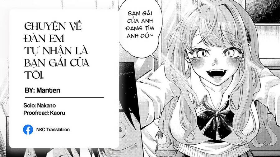 Chuyện Về Đàn Em Tự Nhận Là Bạn Gái Của Tôi Chap 5 - Next Chap 6
