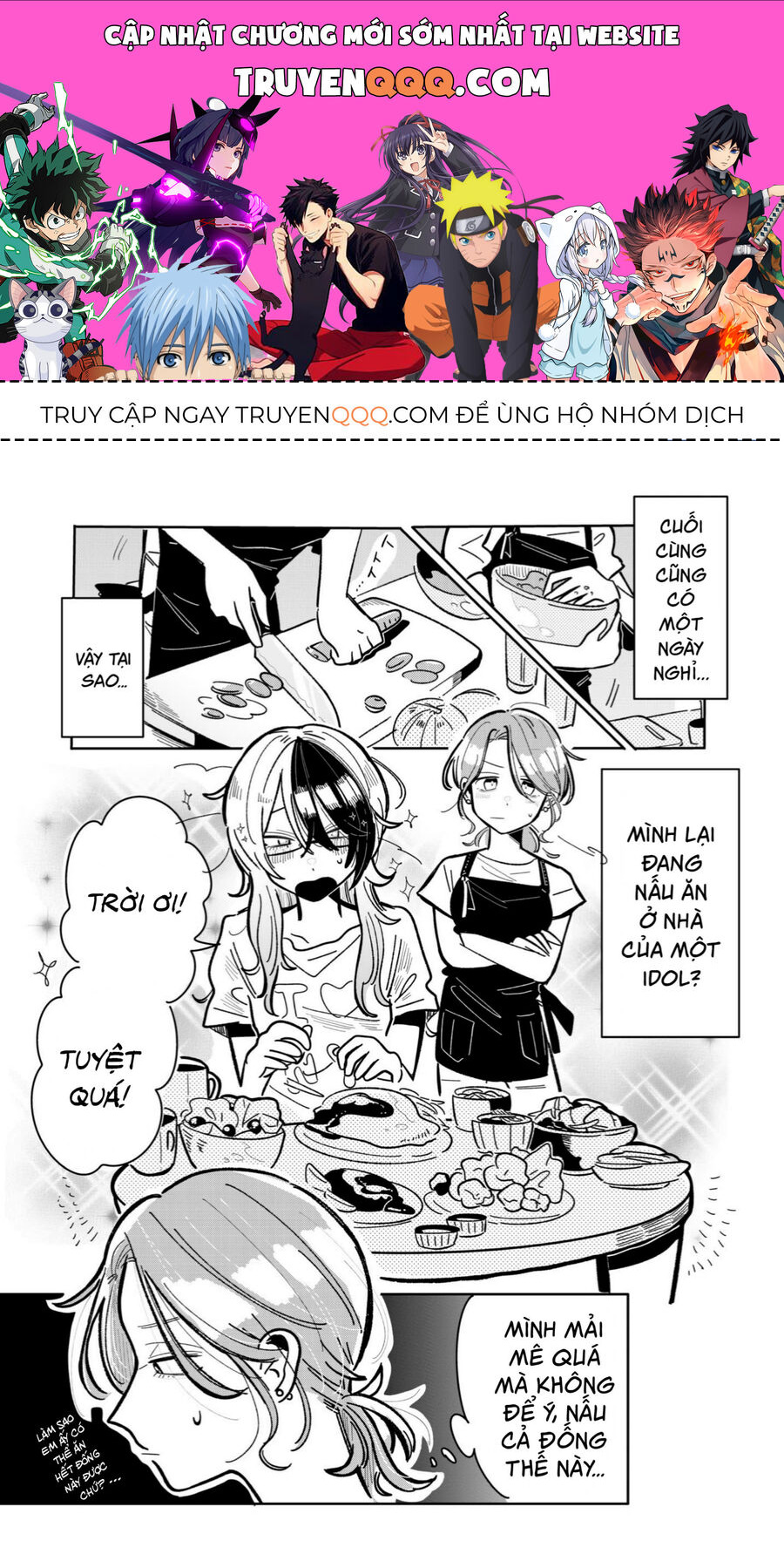Chuyện Về Tôi Vô Tình Trở Thành Quản Lí Của Một Idol Kì Lạ Chap 8 - Next Chap 9