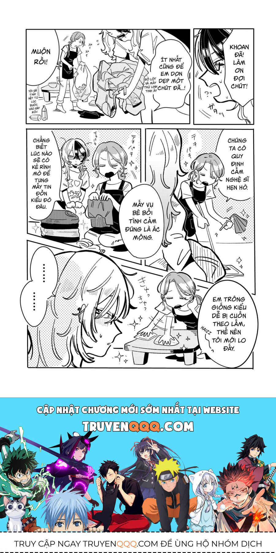 Chuyện Về Tôi Vô Tình Trở Thành Quản Lí Của Một Idol Kì Lạ Chap 8 - Next Chap 9