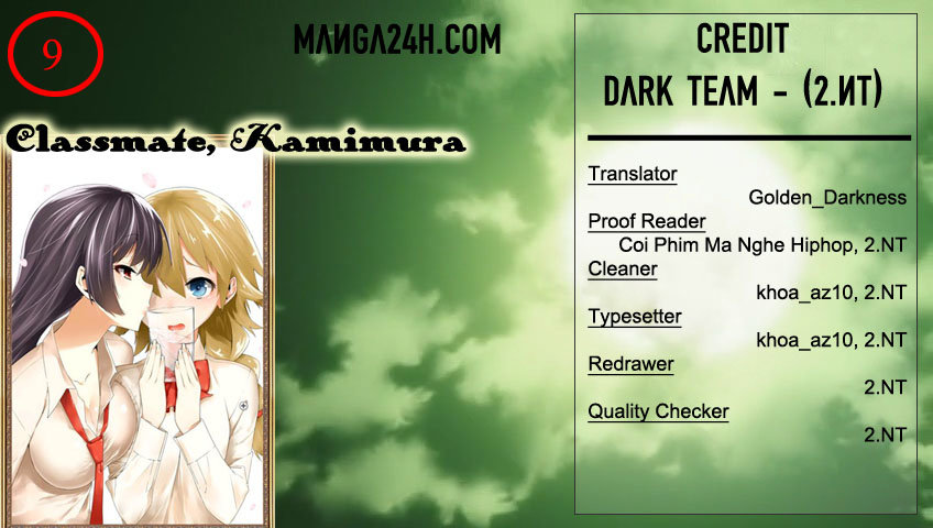 Classmate, Kamimura Yuuka Wa Kou Itta Chap 9 - Next Chap 10