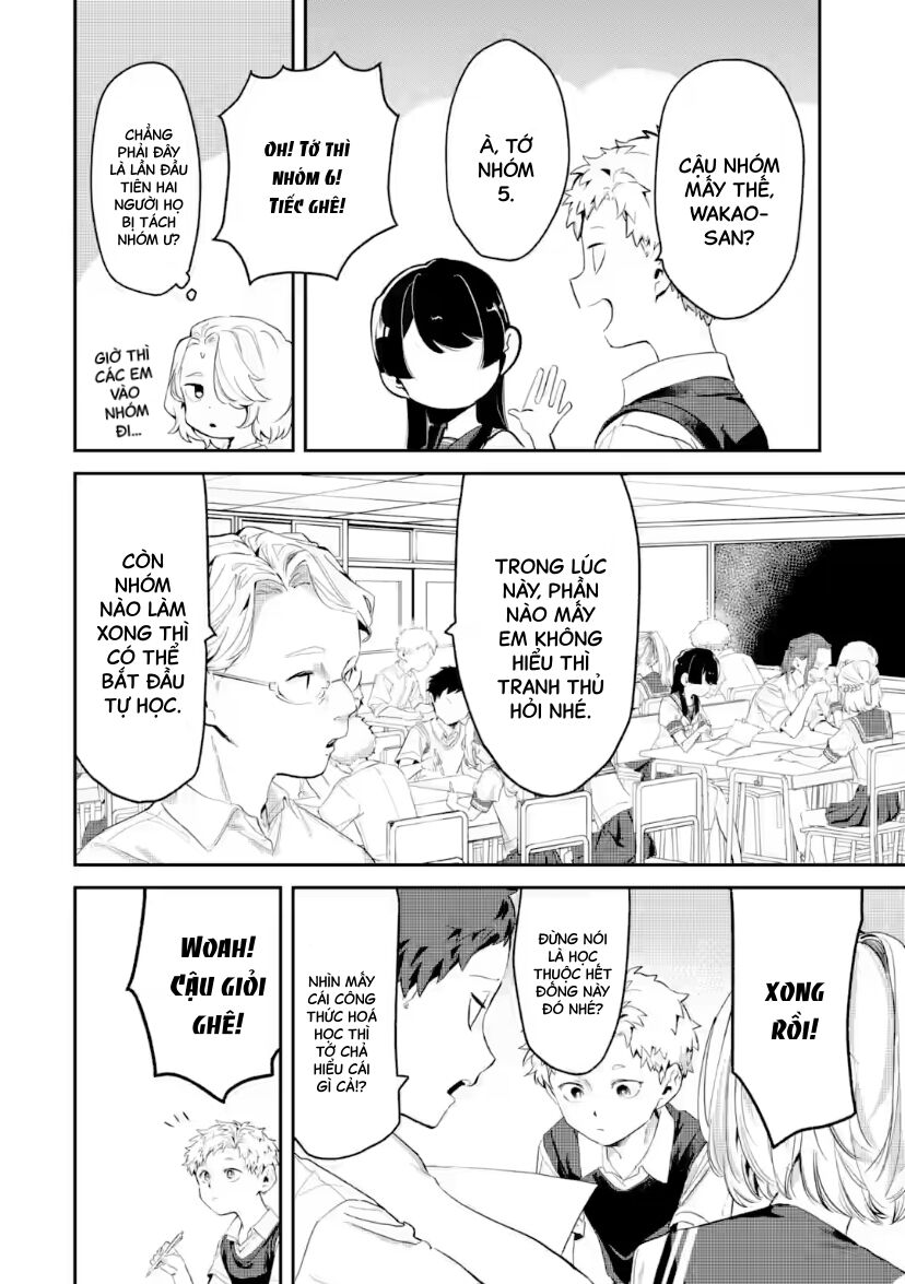 Cô Bạn Wakao-San Bàn Bên Có Vẻ Nhìn Thấy Gương Mặt Của Tôi Nhưng Tôi Thì Không Chap 17 - Next Chap 18