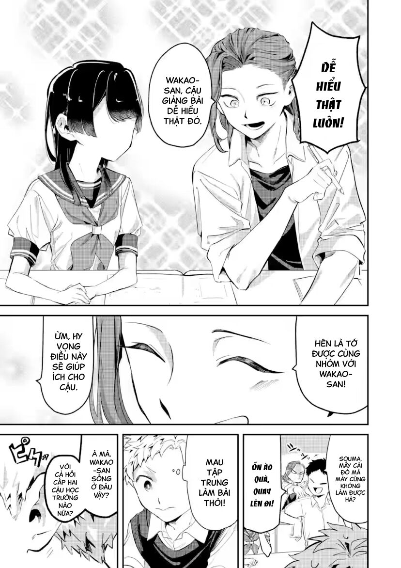 Cô Bạn Wakao-San Bàn Bên Có Vẻ Nhìn Thấy Gương Mặt Của Tôi Nhưng Tôi Thì Không Chap 17 - Next Chap 18