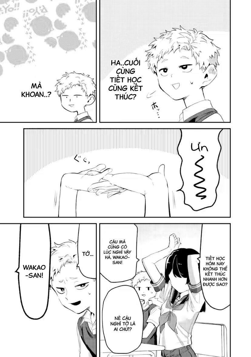 Cô Bạn Wakao-San Bàn Bên Có Vẻ Nhìn Thấy Gương Mặt Của Tôi Nhưng Tôi Thì Không Chap 17 - Next Chap 18