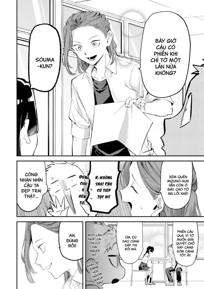 Cô Bạn Wakao-San Bàn Bên Có Vẻ Nhìn Thấy Gương Mặt Của Tôi Nhưng Tôi Thì Không Chap 17 - Next Chap 18