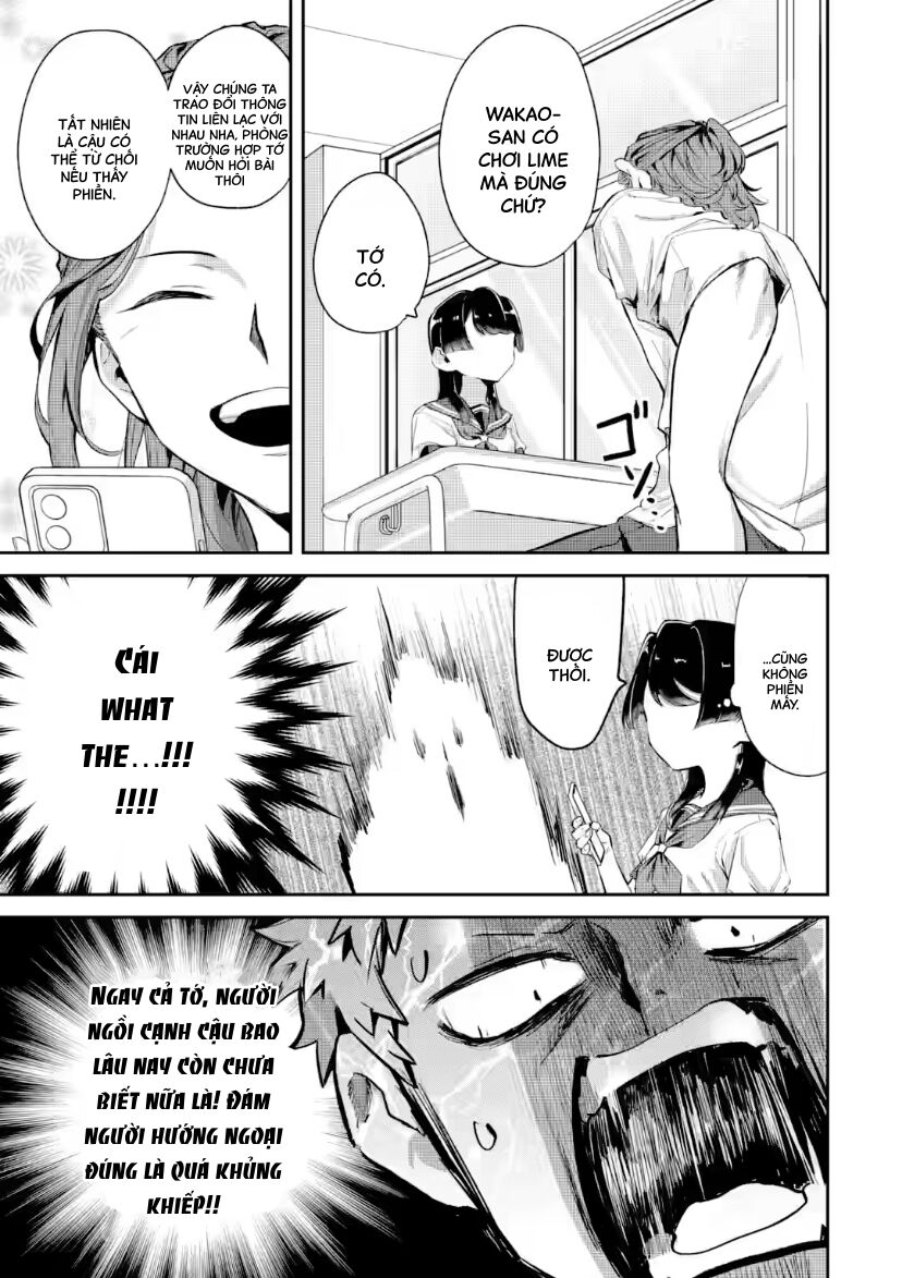 Cô Bạn Wakao-San Bàn Bên Có Vẻ Nhìn Thấy Gương Mặt Của Tôi Nhưng Tôi Thì Không Chap 17 - Next Chap 18