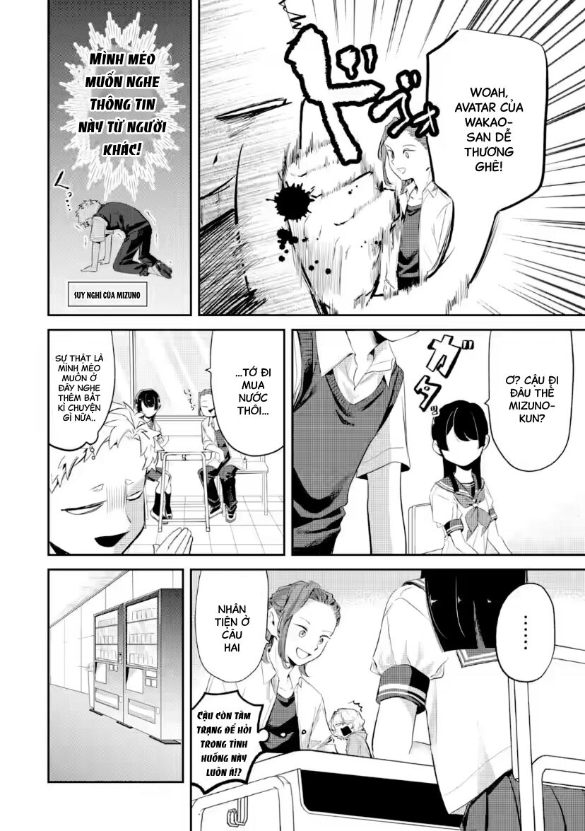 Cô Bạn Wakao-San Bàn Bên Có Vẻ Nhìn Thấy Gương Mặt Của Tôi Nhưng Tôi Thì Không Chap 17 - Next Chap 18