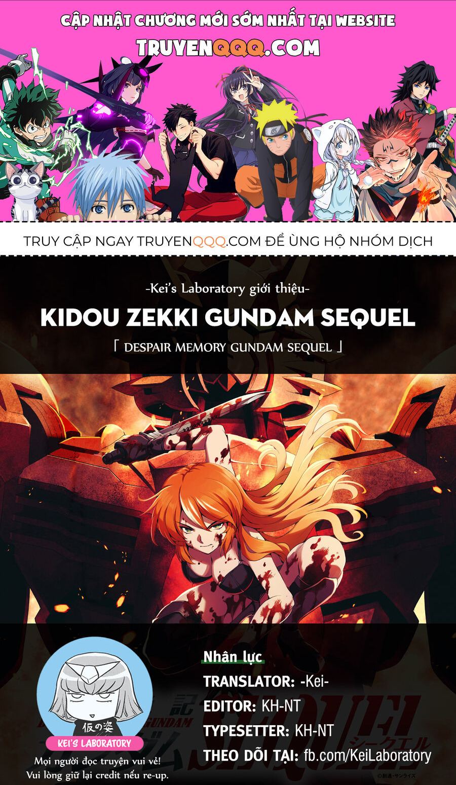 Cơ Động Tuyệt Kí Gundam Sequel Chap 3 - Next Chap 4