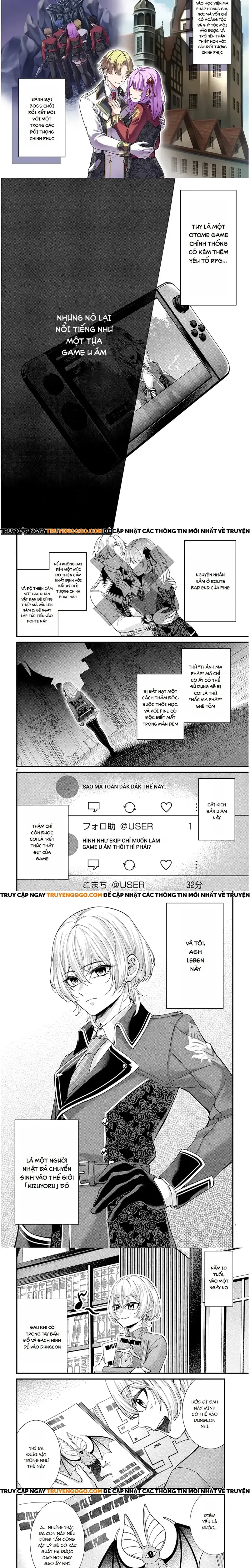Cô Gái Mà Tôi Nhặt Được Trong Con Hẻm Hóa Ra Lại Là Nữ Chính Của Thế Giới Otome Game Chap 1 - Next Chap 2