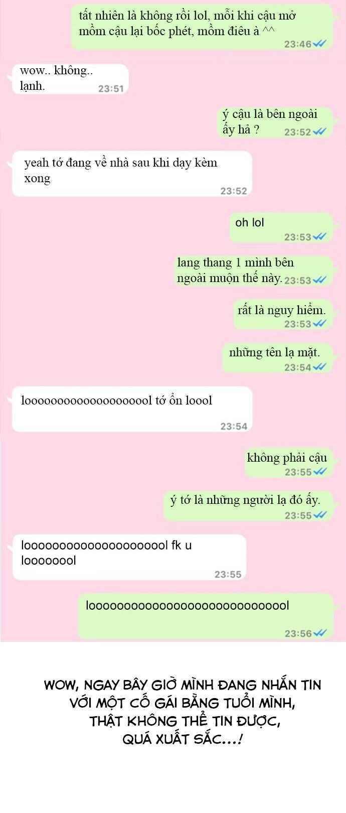 Cô Gái Từ Ứng Dụng Nhắn Tin Ngẫu Nhiên Chap 1 - Next Chap 2