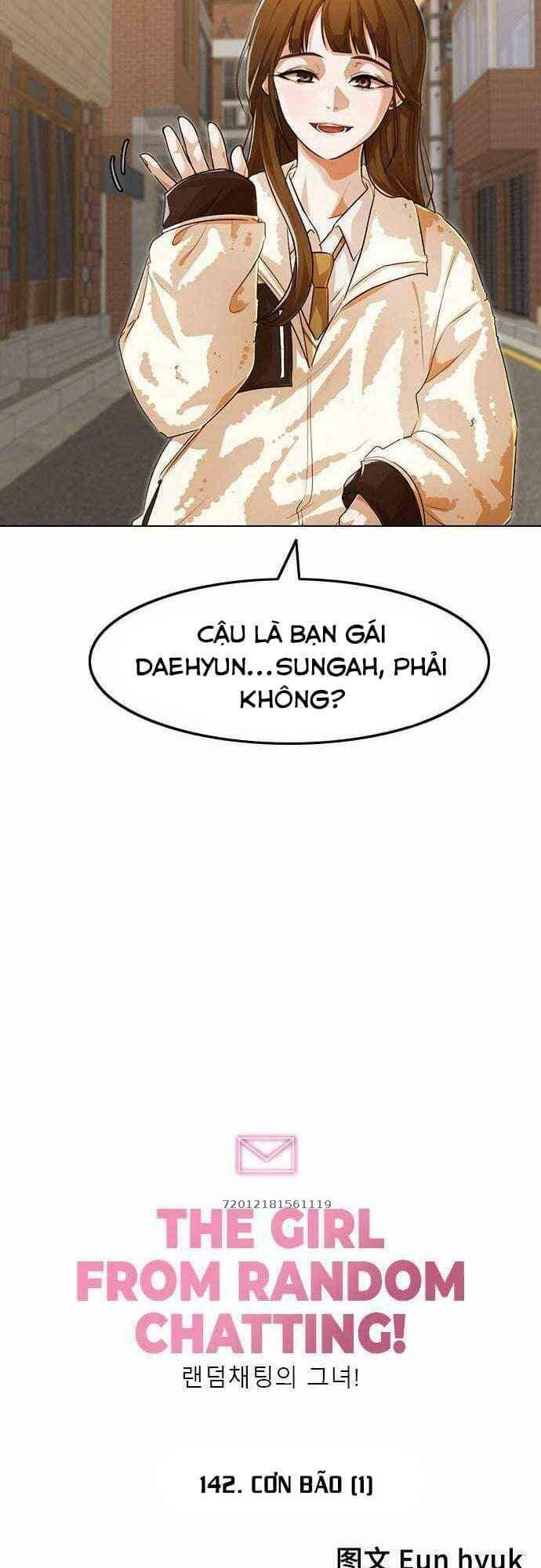 Cô Gái Từ Ứng Dụng Nhắn Tin Ngẫu Nhiên Chap 142 - Next Chap 143
