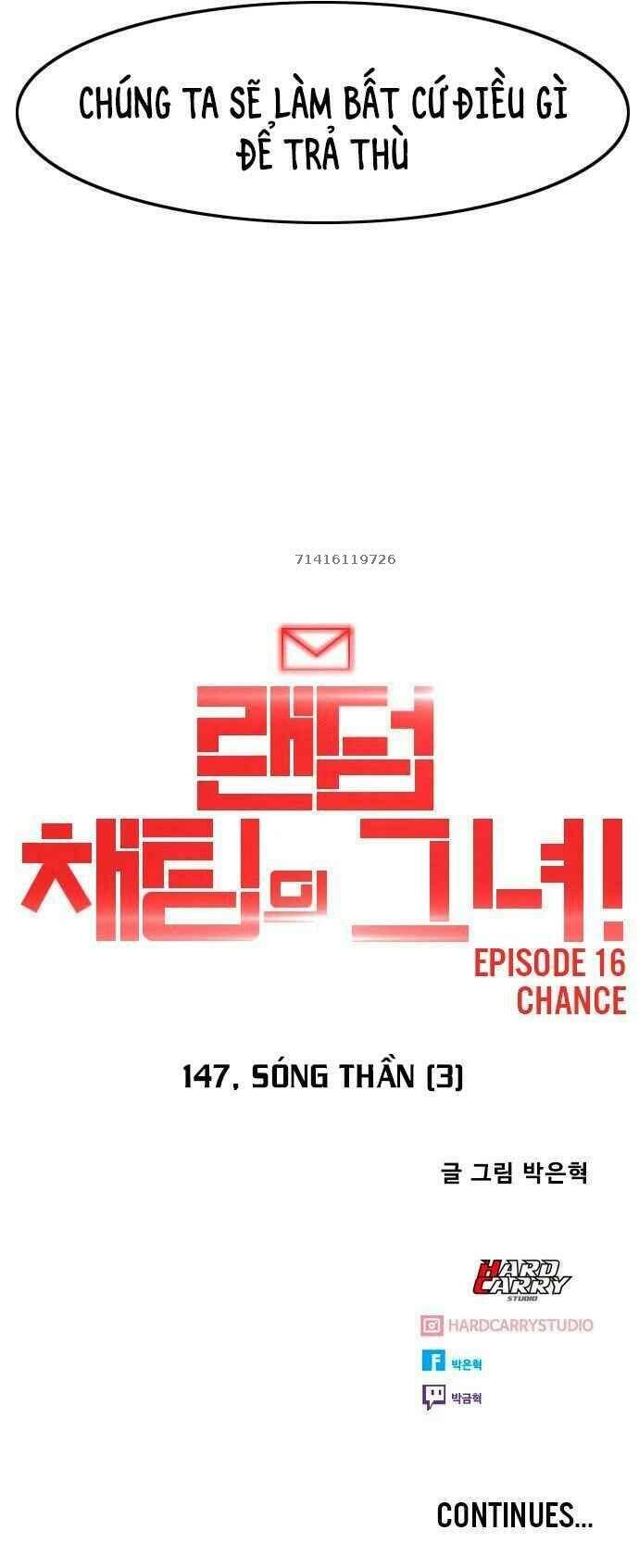Cô Gái Từ Ứng Dụng Nhắn Tin Ngẫu Nhiên Chap 147 - Next Chap 148