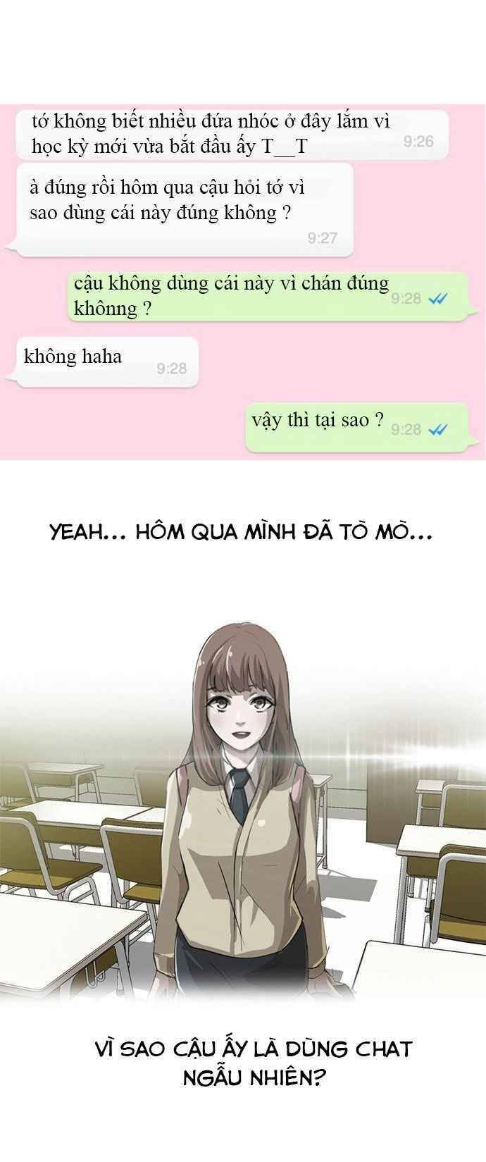 Cô Gái Từ Ứng Dụng Nhắn Tin Ngẫu Nhiên Chap 2 - Next Chap 3