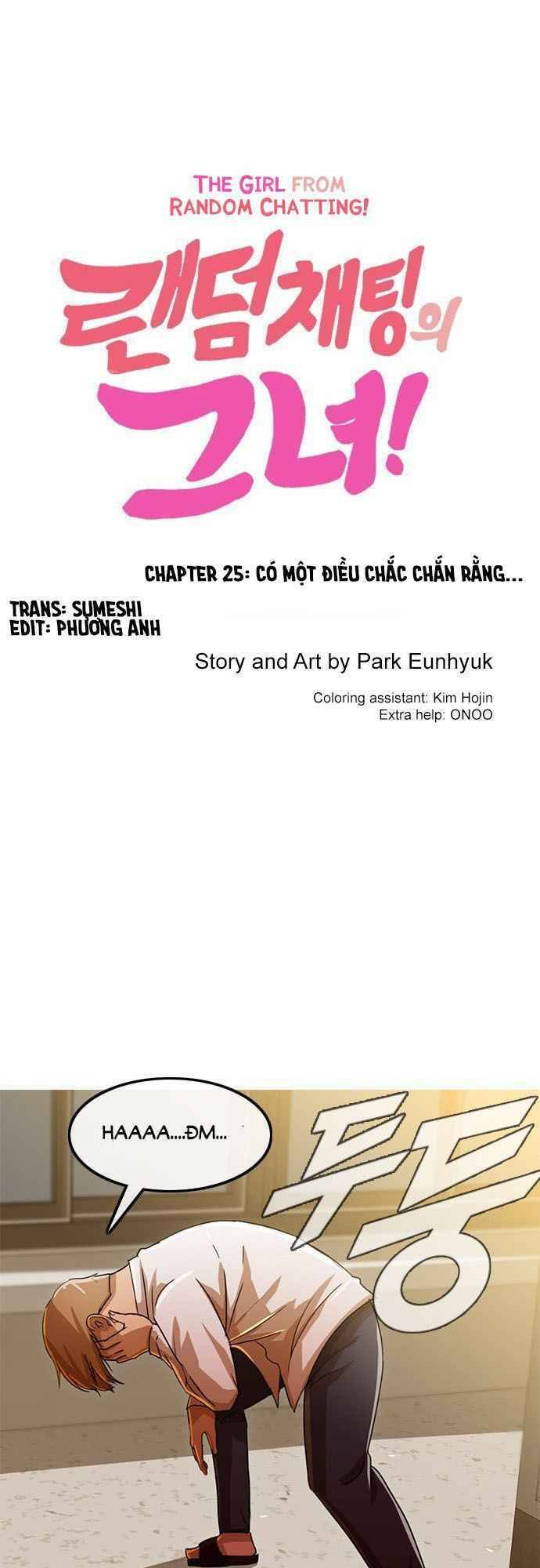 Cô Gái Từ Ứng Dụng Nhắn Tin Ngẫu Nhiên Chap 25 - Next Chap 26