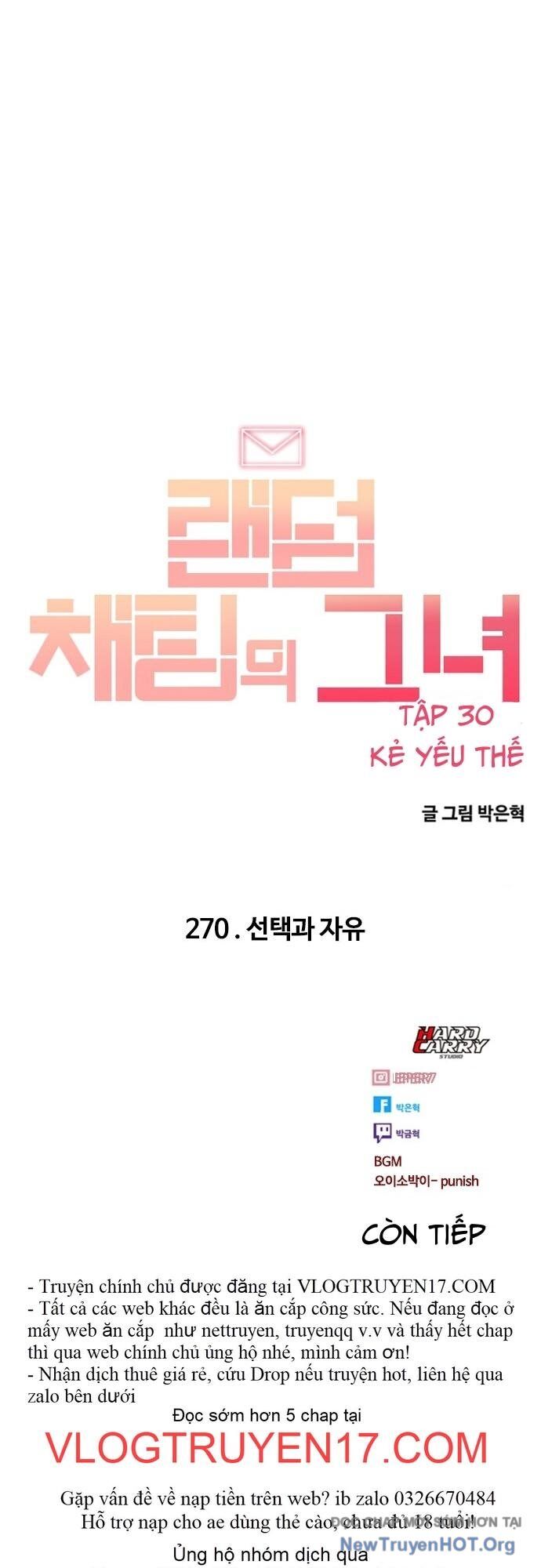 Cô Gái Từ Ứng Dụng Nhắn Tin Ngẫu Nhiên Chap 270 - Next Chap 271