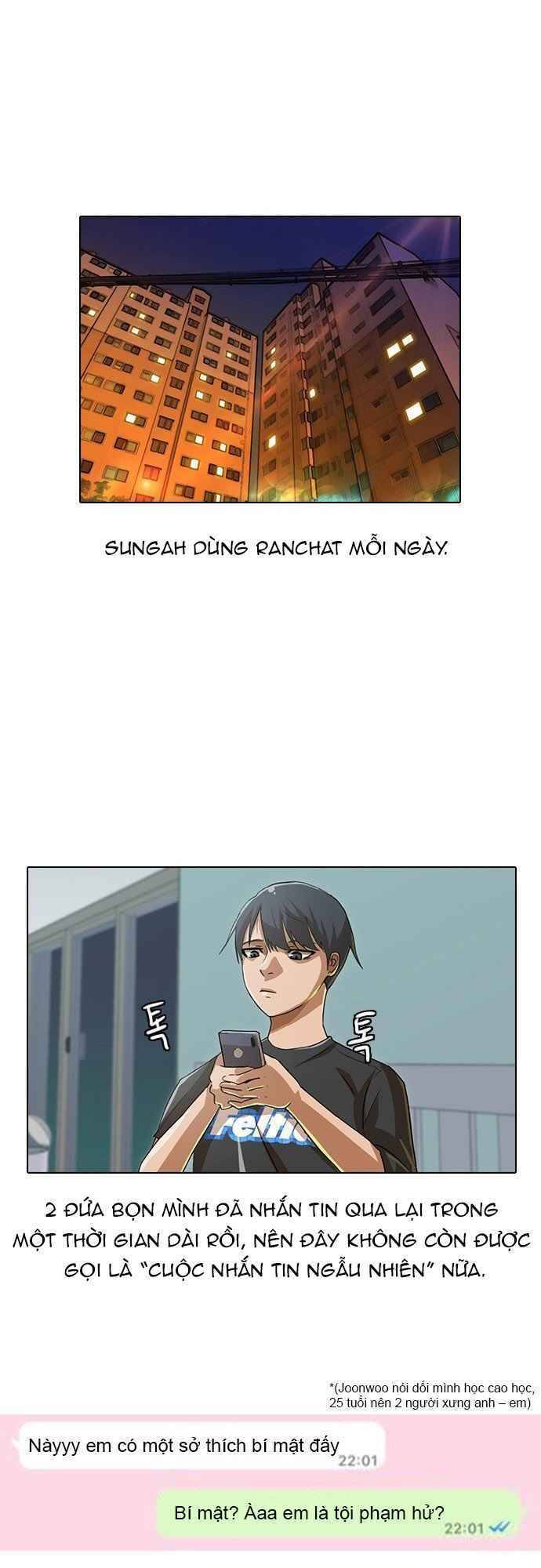 Cô Gái Từ Ứng Dụng Nhắn Tin Ngẫu Nhiên Chap 28 - Next Chap 29