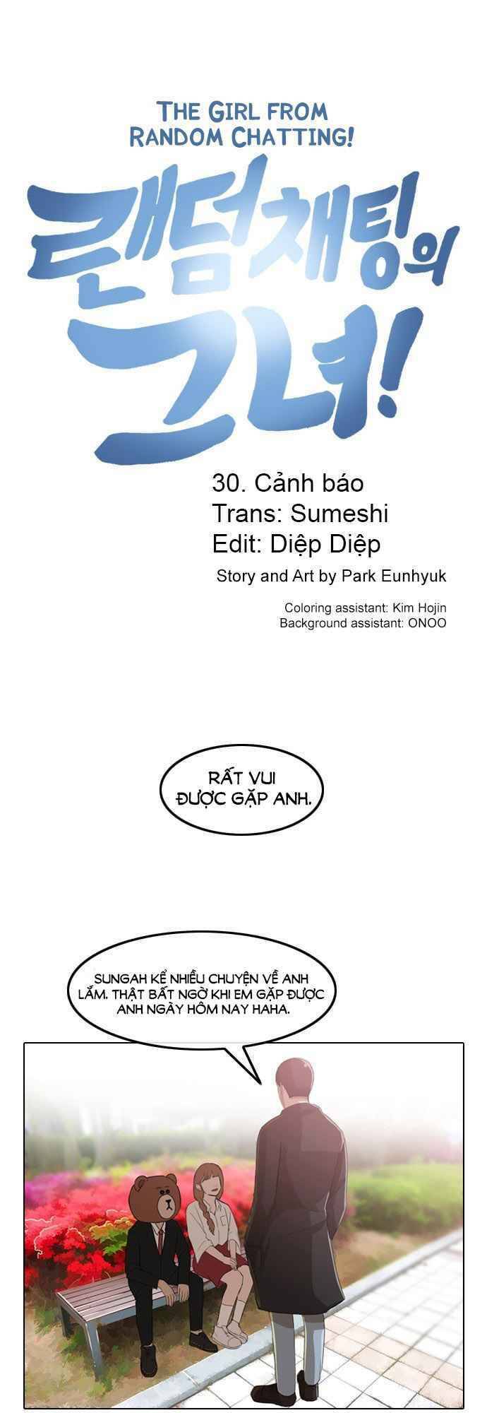Cô Gái Từ Ứng Dụng Nhắn Tin Ngẫu Nhiên Chap 30 - Next Chap 31