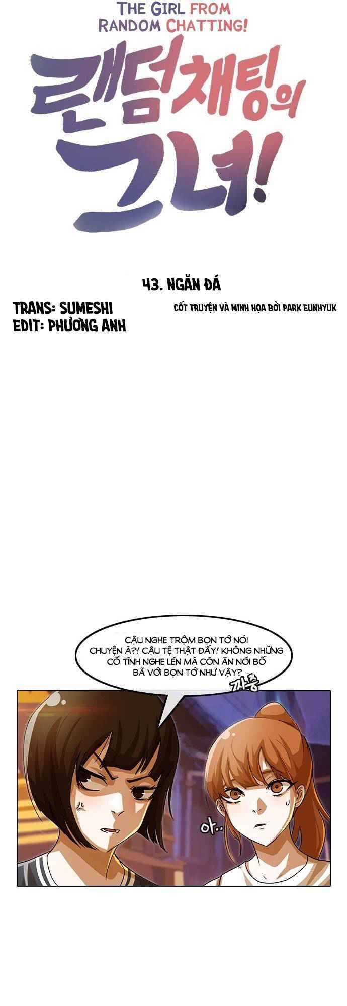 Cô Gái Từ Ứng Dụng Nhắn Tin Ngẫu Nhiên Chap 43 - Next Chap 44