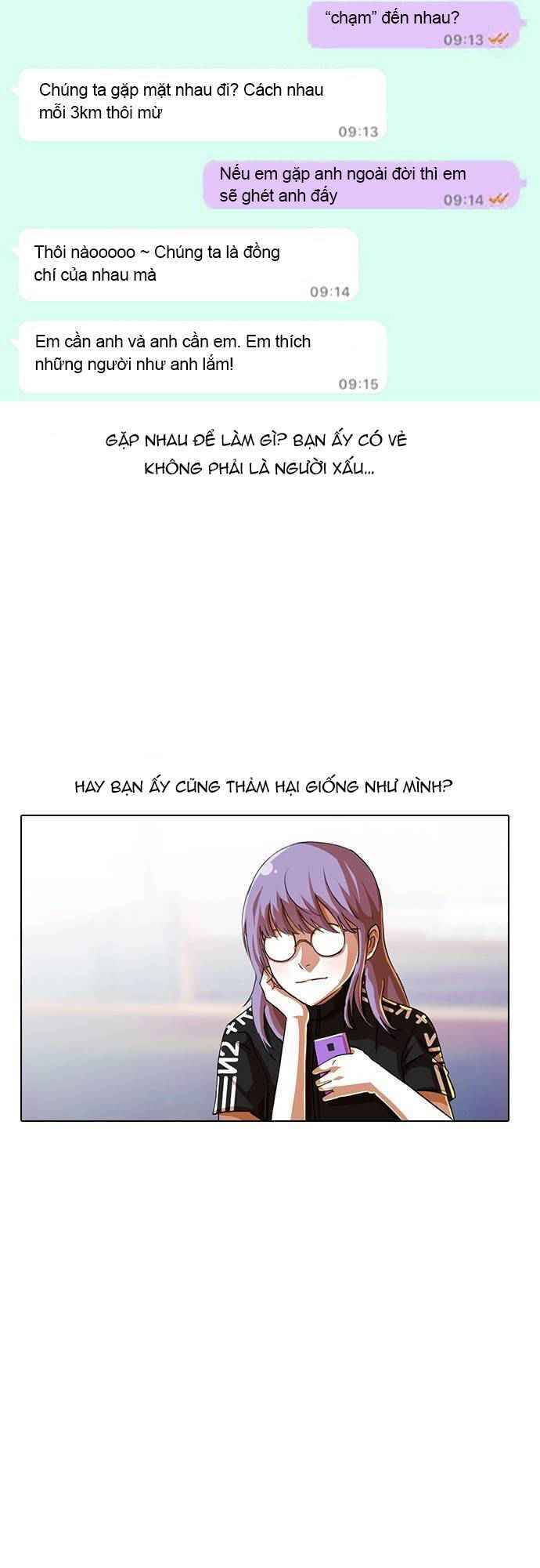 Cô Gái Từ Ứng Dụng Nhắn Tin Ngẫu Nhiên Chap 47 - Next Chap 48
