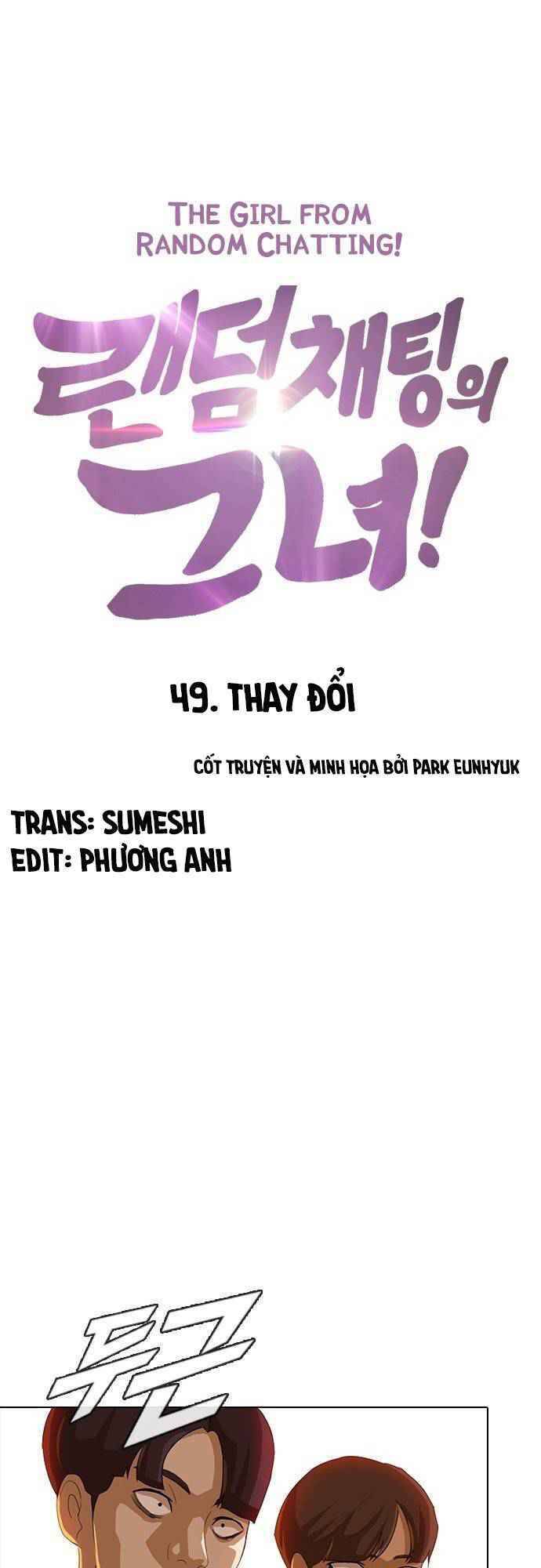 Cô Gái Từ Ứng Dụng Nhắn Tin Ngẫu Nhiên Chap 49 - Next Chap 50