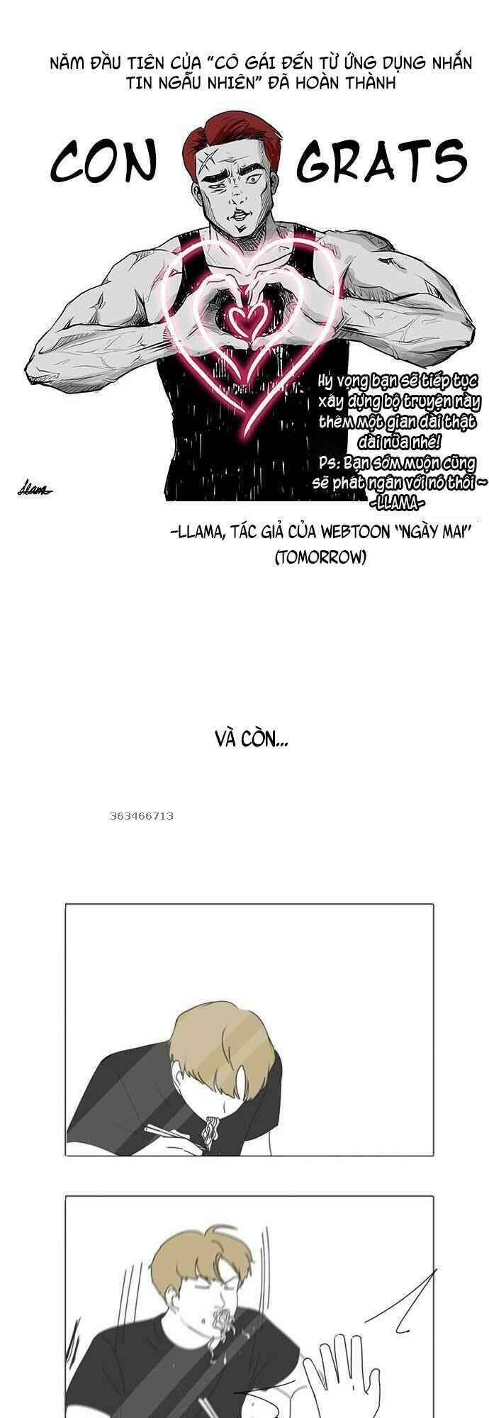 Cô Gái Từ Ứng Dụng Nhắn Tin Ngẫu Nhiên Chap 55 - Next Chap 56
