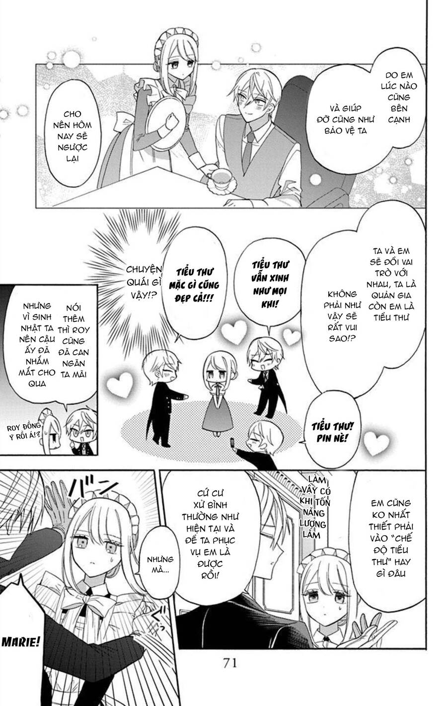 Cô Hầu Gái Người Máy Chap 11 - Next Chap 12