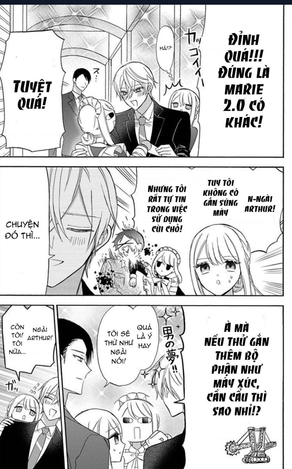 Cô Hầu Gái Người Máy Chap 12 - Next Chap 13